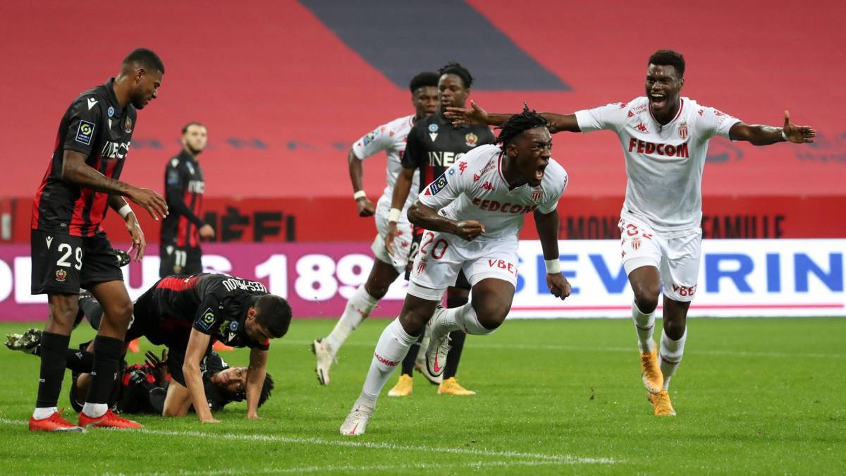 Ligue 1 AS Monaco offers OGC Nice and joins the top 5